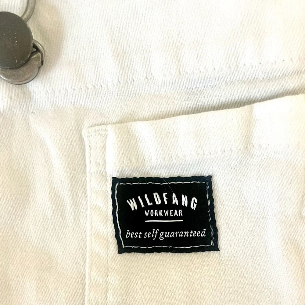 Wildfang Overalls • EUC White - Picture 3 of 5